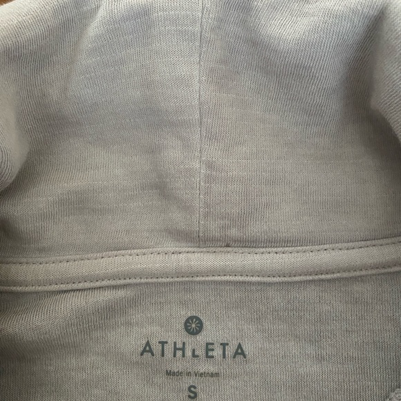 Athleta Eco Wash Cowl Neck Sweatshirt Dress S - Picture 14 of 15